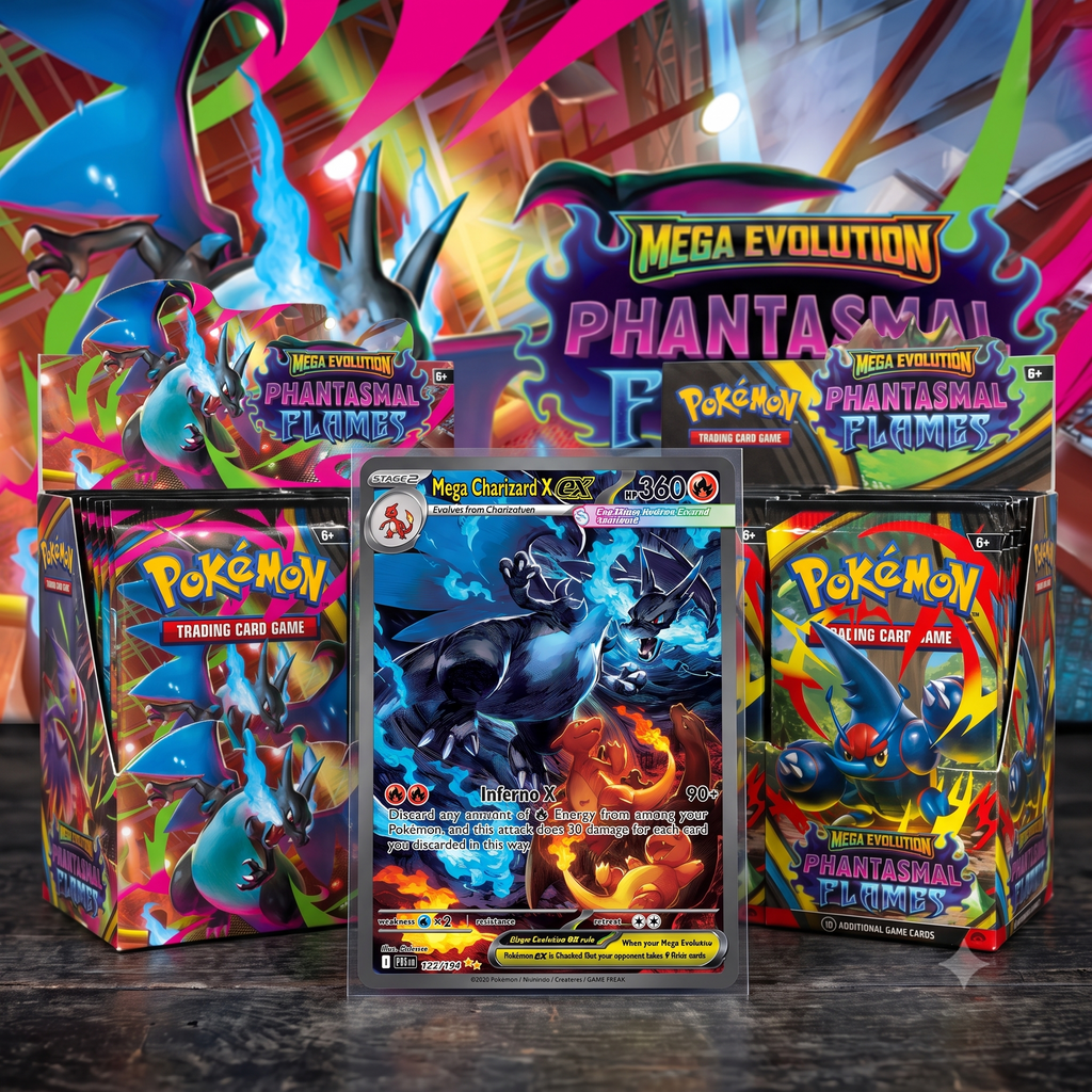 Phantasmal Flames Booster Sleeved Pack